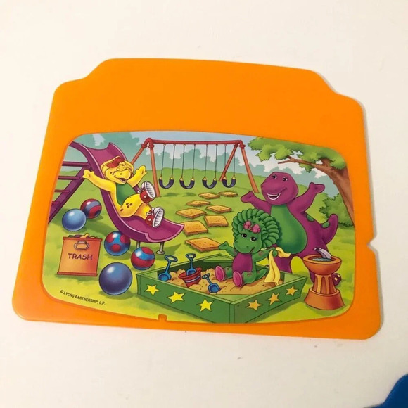 Barney and Friends Learning Laptop Replacement Cards  Disc - Picture 5 of 12